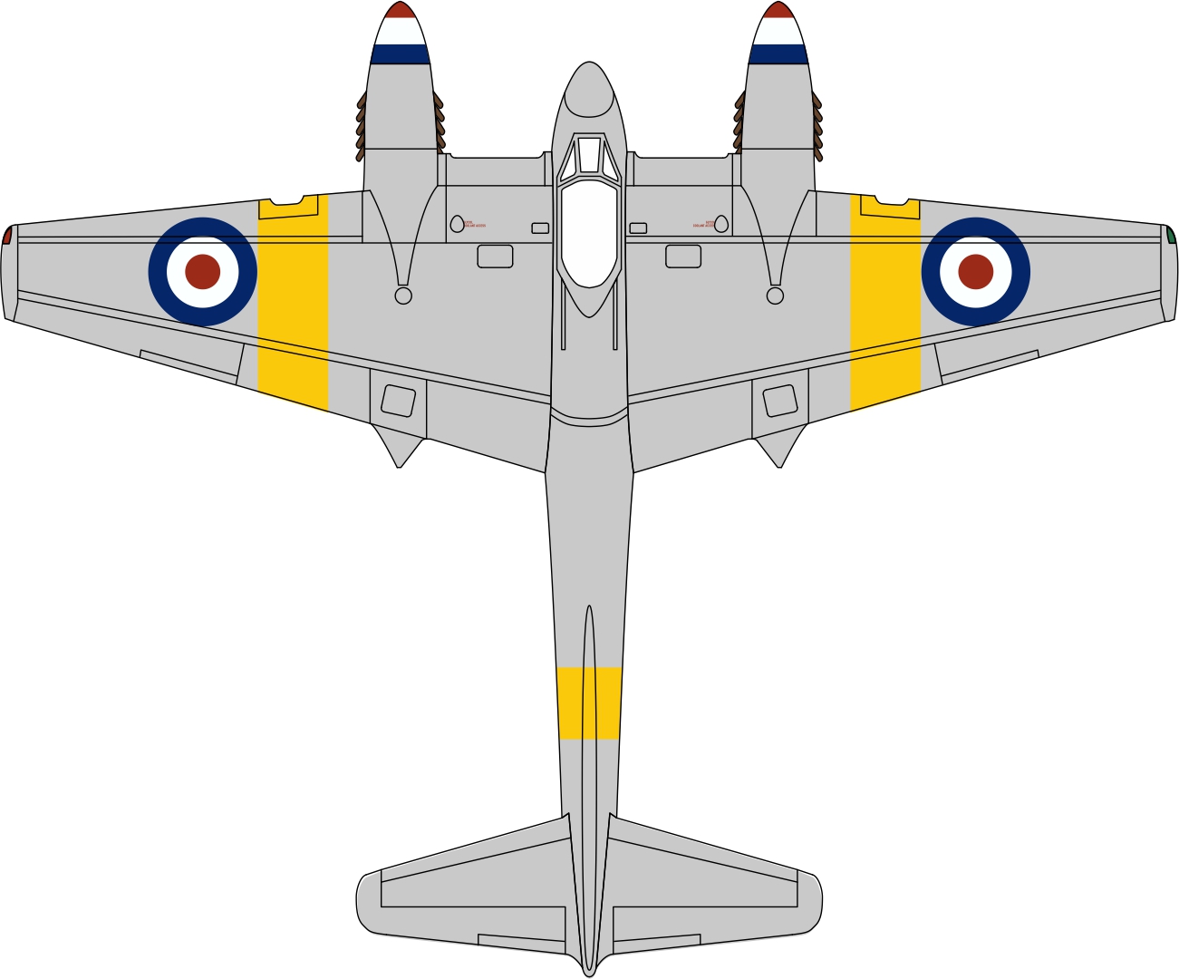 De Havilland DH.103 Hornet 1955 1/72 scale (72HOR001)